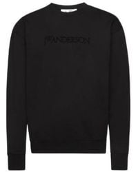 JW Anderson - Jw Anderson Logo Embroidered Sweatshirt - Lyst