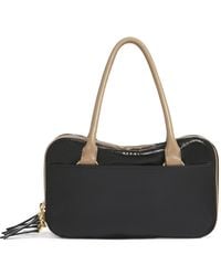 Marni - And Taupe Leather Small Boxyne Bag - Lyst