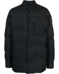 Off-White c/o Virgil Abloh - Buttoned Long-Sleeved Puffer Jacket - Lyst