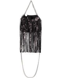 Stella McCartney - Falabella Sequin Fringe Shoulder Bag - Lyst