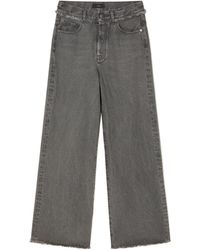 Alanui - Free Horizons Raw-Edge Hem Jeans - Lyst
