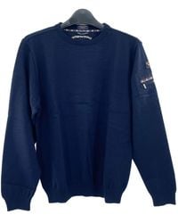 Paul & Shark - Round-Collar And Long-Sleeved Sweater - Lyst