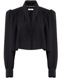 Chloé - Draped Gathered Jacket - Lyst