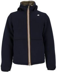 K-Way - Jack Spacer Reversible Hooded Jacket - Lyst