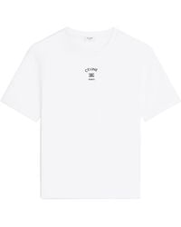 Celine - Loose T-Shirt - Lyst
