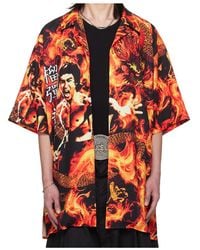 Lu'u Dan - Bruce Lee X Collaboration Sleaze Short-Sleeve Shirt - Lyst