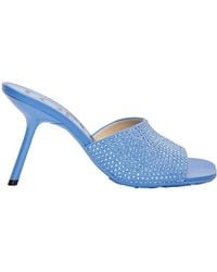 Loewe - Petal Embellished Slip-On Mules - Lyst