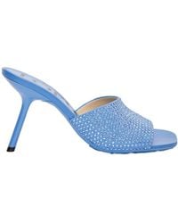Loewe - Petal Embellished Slip-On Mules - Lyst