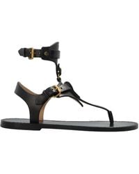Isabel Marant - Ankle Strap Flat Sandals - Lyst
