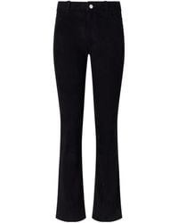 Stouls - Dean Suede Flared Pants - Lyst