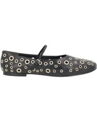 Tory Burch - Minimalist Leather Mary Jane Flat Shoes - Lyst