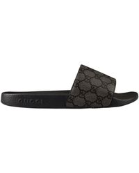 Gucci - Logo Slippers - Lyst