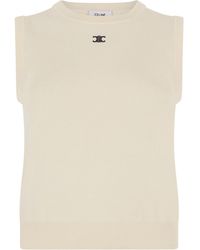 Celine - Wool Vest - Lyst