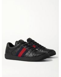 Gucci - Screener Sneaker, Leather - Lyst
