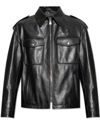 McQueen - Long Sleeved Zip-Up Jacket - Lyst