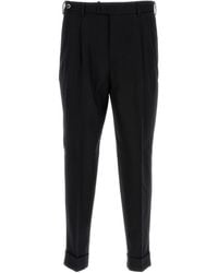 Pt Pantaloni - Pt Torino Pressed Crease Tailored Trousers - Lyst