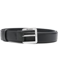 The Attico - The Logo Engraved Belt - Lyst