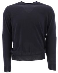 Drumohr - Crewneck Knitted Sweater - Lyst