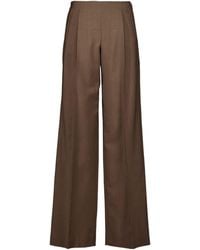 Fendi - Wide-Leg Tailored Trousers - Lyst