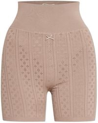 JW Anderson - Ribbed Bow Shorts - Lyst
