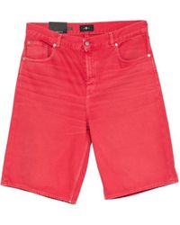 7 For All Mankind - Belt-Loop Shorts - Lyst