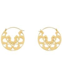 Patou - Hollow Hoop Earrings - Lyst