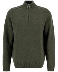 Barbour - Grangetown Half Zip Jumper - Lyst