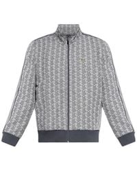 Lacoste - Paris Monogram Zip Sweatshirt - Lyst