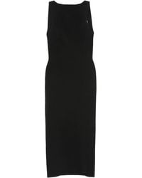Cult Gaia - Ava Open-Back Ribbed-Knit Midi Dress - Lyst