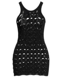 Sportmax - Solid Color Sleeveless Crew Neck Knit Vest - Lyst