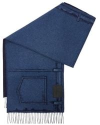 Loewe - Double Face Scarf - Lyst