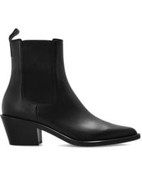 Gianvito Rossi - 'Wylie' Heeled Ankle Boots - Lyst
