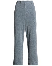 Ganni - Loose Two-Tone Trousers - Lyst