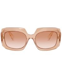 Prada - Eyewear Symbole Oversized-Frame Sunglasses - Lyst