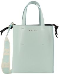 Marni - Museo Logo Printed Mini Tote Bag - Lyst