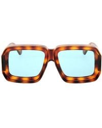 Loewe - Square Frame Sunglasses - Lyst