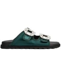 Roger Vivier - Slidy Viv' Mules - Lyst