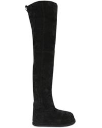 AMINA MUADDI - Heidi Round Toe Boots - Lyst