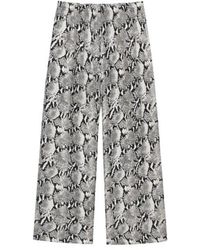 Anine Bing - Roslin Printed Trousers - Lyst