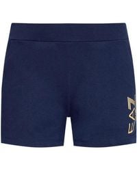 Emporio Armani - Logo Detail Shorts - Lyst