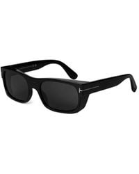 Tom Ford - Thick-Frame Rectangular Sunglasses - Lyst