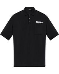 DSquared² - Logo Printed Short-Sleeved Polo Shirt - Lyst