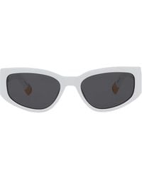 Jacquemus - Solid-Color Patchwork Sunglasses - Lyst