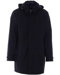Add - Shieldrom Hooded Parka Coat - Lyst