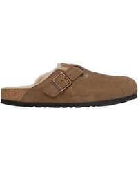Birkenstock - Boston Shearling Clogs - Lyst