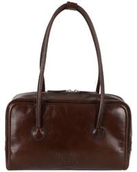 Marge Sherwood - Soft Boston Crinkle-Effect Logo-Debossed Tote Bag - Lyst