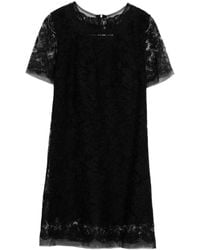 Ermanno Scervino - Lace Short-Sleeve Dress - Lyst