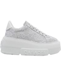 Casadei - Nexus Rigel Lace Platform Low-Tops - Lyst