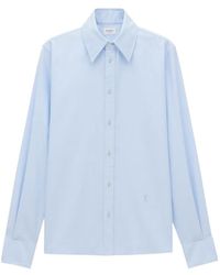 Saint Laurent - Cotton Cassandre Oxford Shirt - Lyst