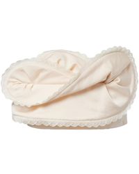 Magda Butrym - Ruffled Cotton And Silk Bandeau Top - Lyst